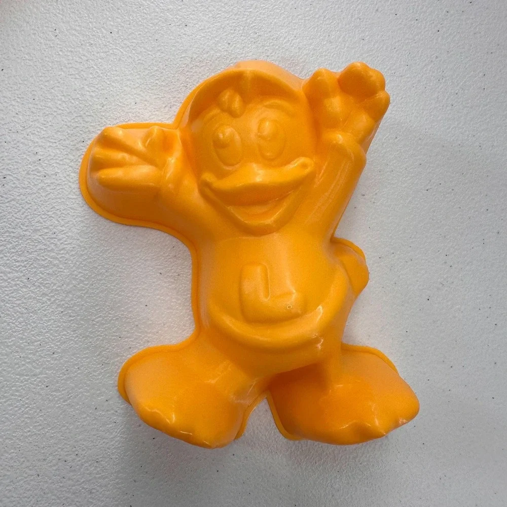 Vtg Disney Character Plastic‎ Molds Set Of 4 Jello Mold Daisy Duck 1989 Gelatin